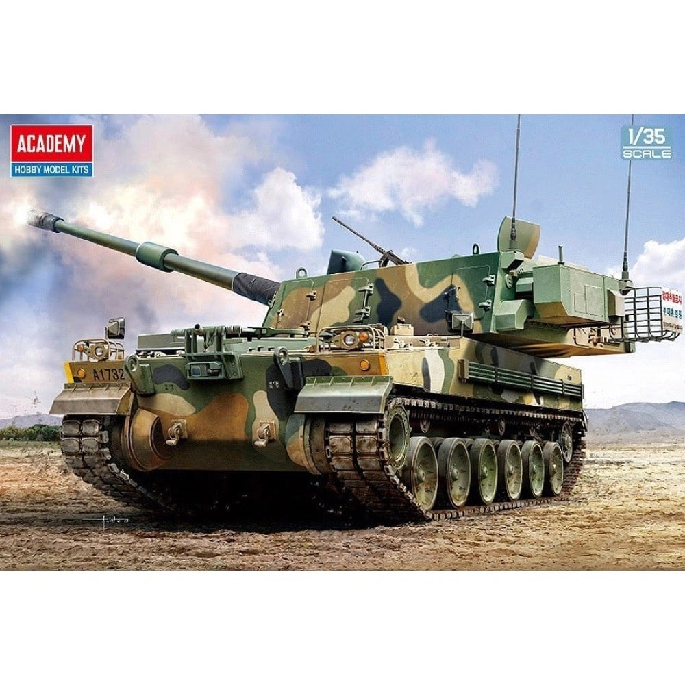 K9A1 Thunder! South Korean Self-Propelled Howitzer: Academy's 1/35 Scale Beast!